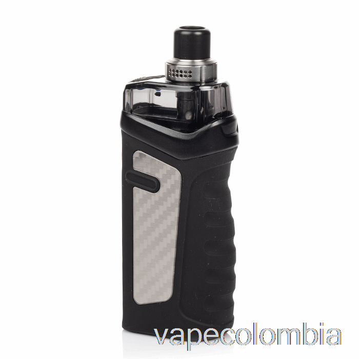 Vape Recargable Vandy Vape Jackaroo 70w Pod Mod Kit Fibra De Carbono Plata